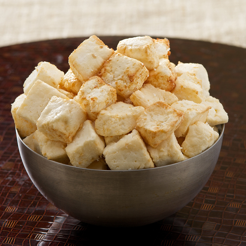 Fried Cut Paneer Loose Buy Fried Cut Paneer 10 Lb Rajbhog Foods