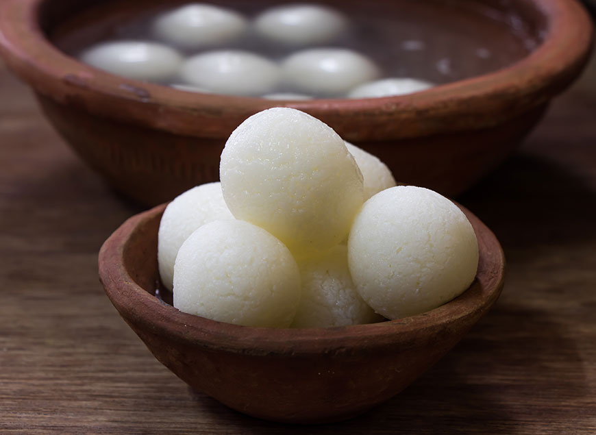 White Rasgulla